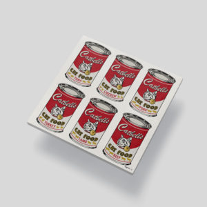 Catbells Soup Cans